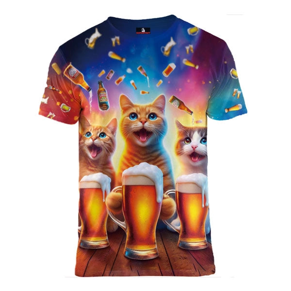 Katten op een bierfestival