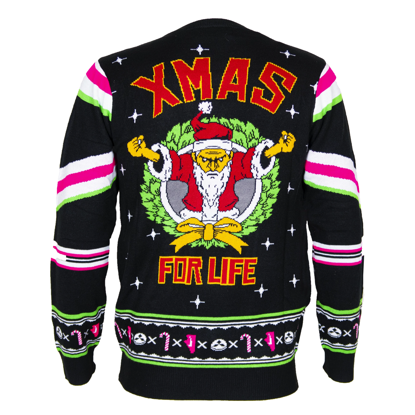 Gabber Kersttrui – LED Hakkuh Xmas Edition