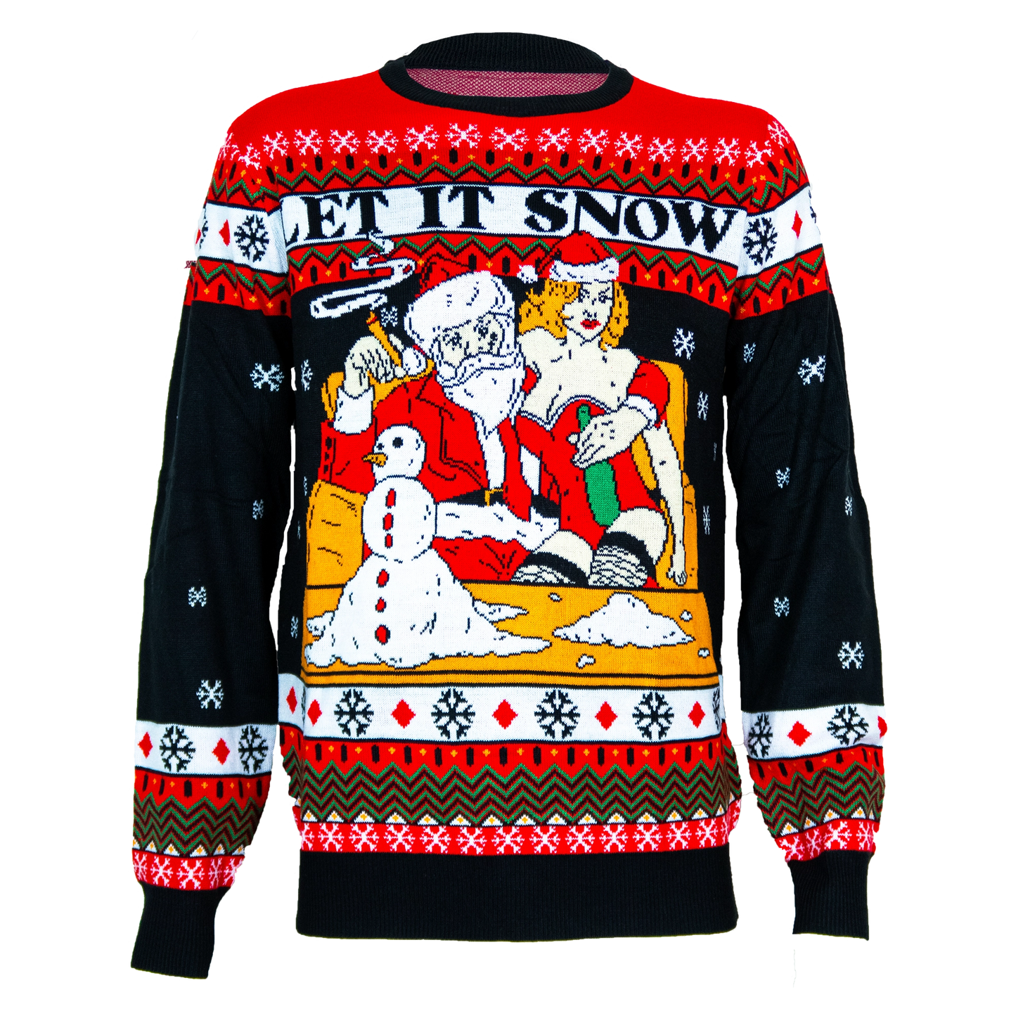 Gangster Santa Met Coke En Hoeren Foute Kersttrui