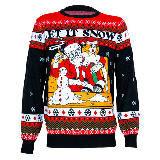 Gangster Santa Met Coke En Hoeren Foute Kersttrui