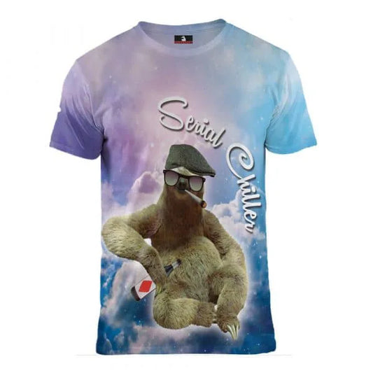 Serial Chiller Sloth Party Shirt